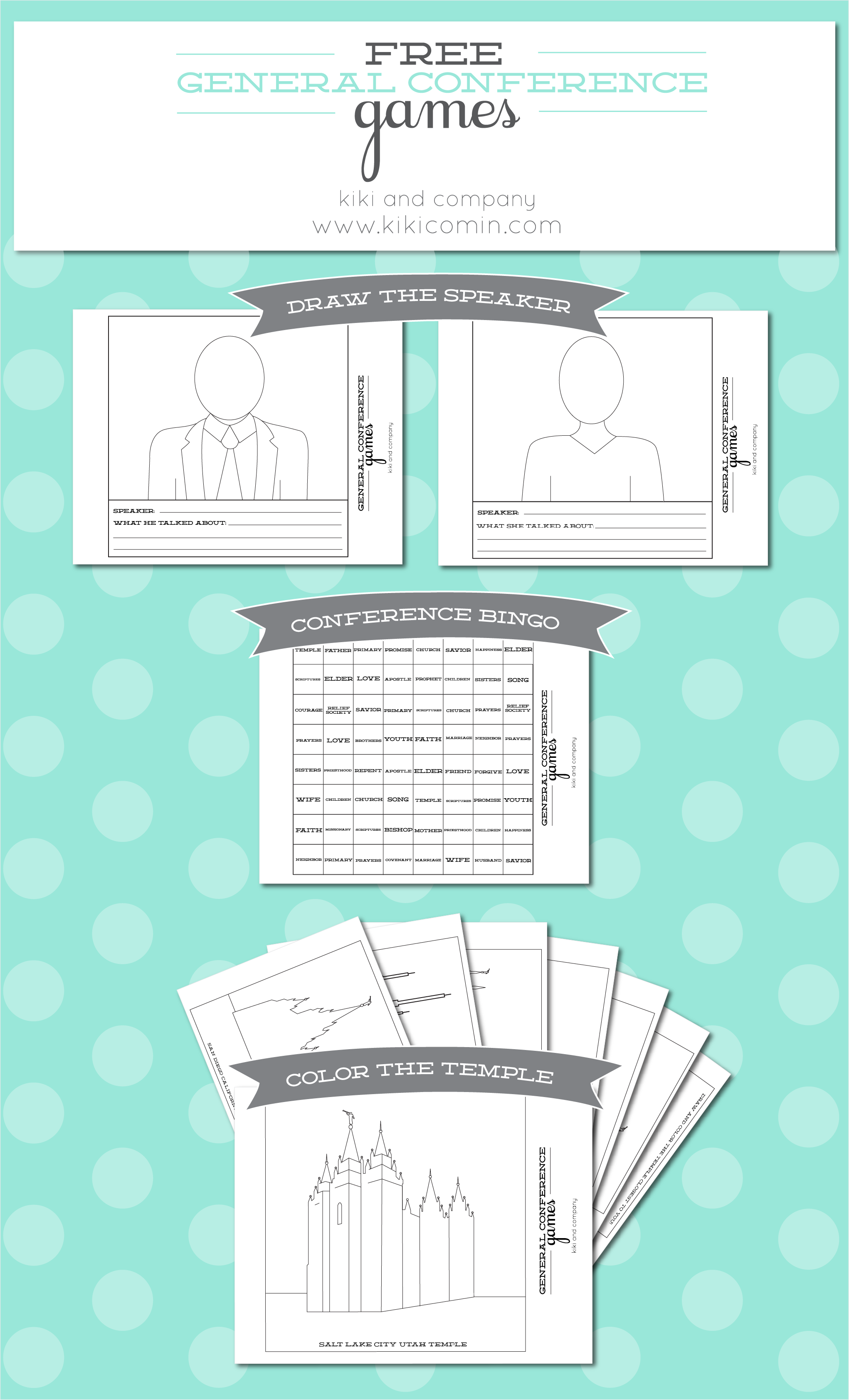 General Conference Printables Printable World Holiday