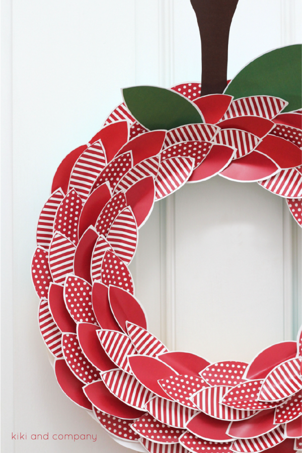 Apple Wreath from kiki and company. Love!