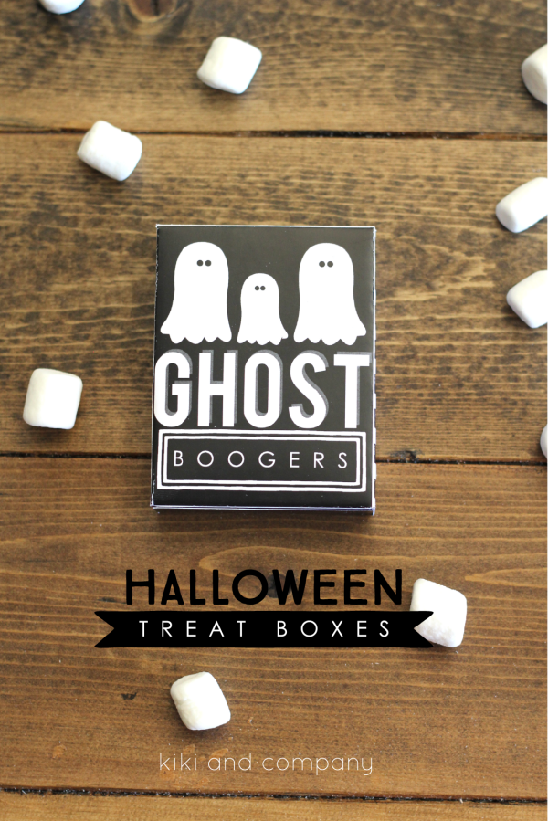 Halloween Treat Boxes from Kiki and Company