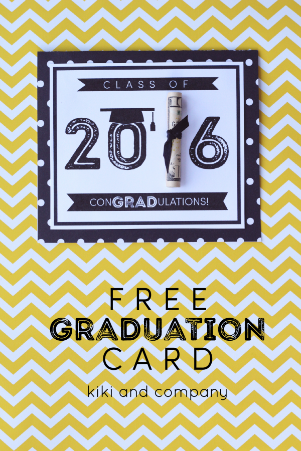 Graduation Card from kiki and company