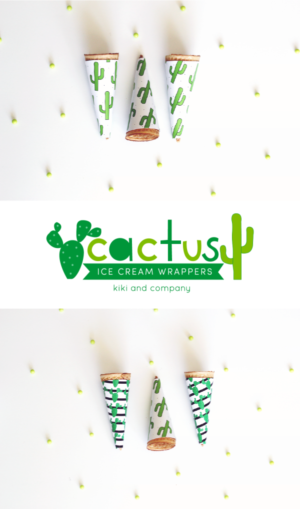 cactus party printables from kiki and company