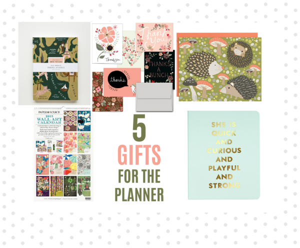 5 gifts for the planner