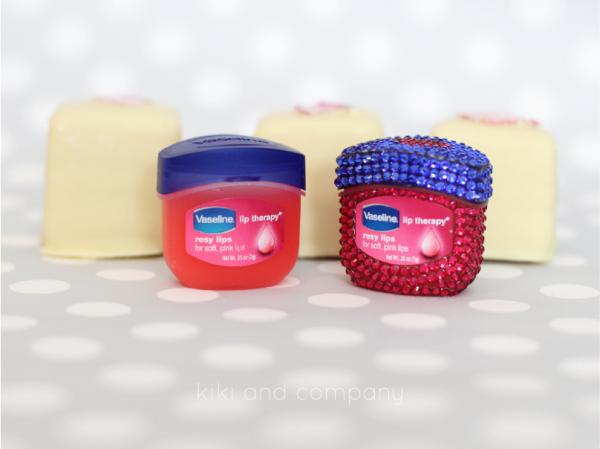 Vaseline Rose Therapy Lips. Cute idea for Valentines Day