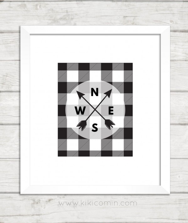 Buffalo Check Plaid Free Printables - Capturing Joy with Kristen Duke