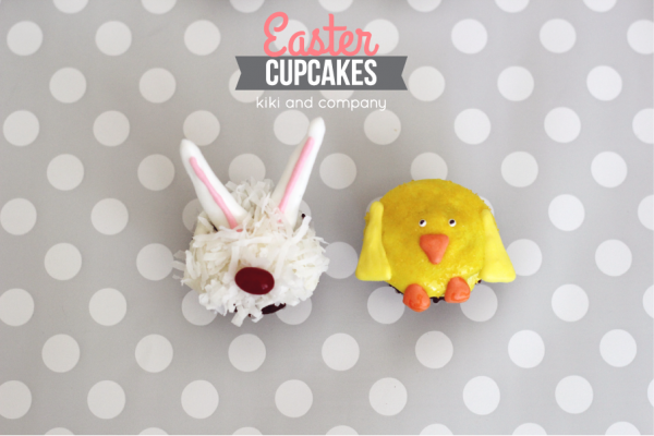 Cupcakes- Easter Bunny and Chicks 2