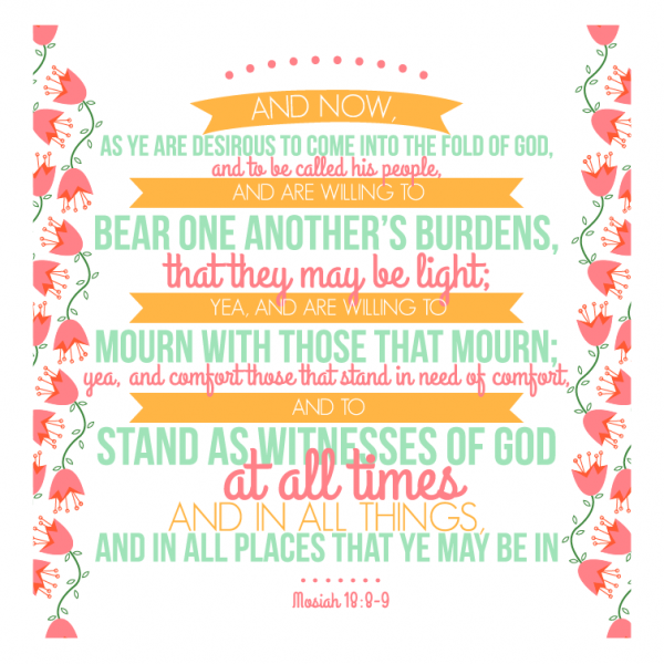 General Womens Meeting- Bear one another's burdens