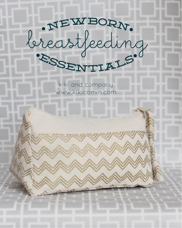 Newborn Breastfeeding Essentials at kiki and company.