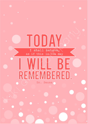 Today is the day Dr. Seuss printable at kiki and company