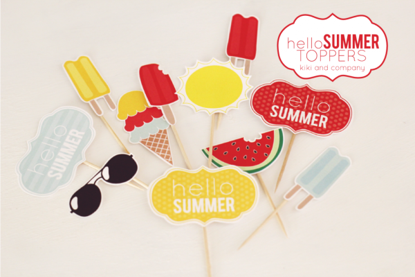 Free-Hello-Summer-Toppers-from-kiki-and-company.-Cute-for-desserts-or-picnics-1024x682