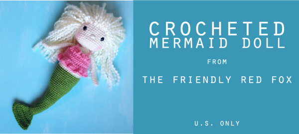 our crocheted mermaid