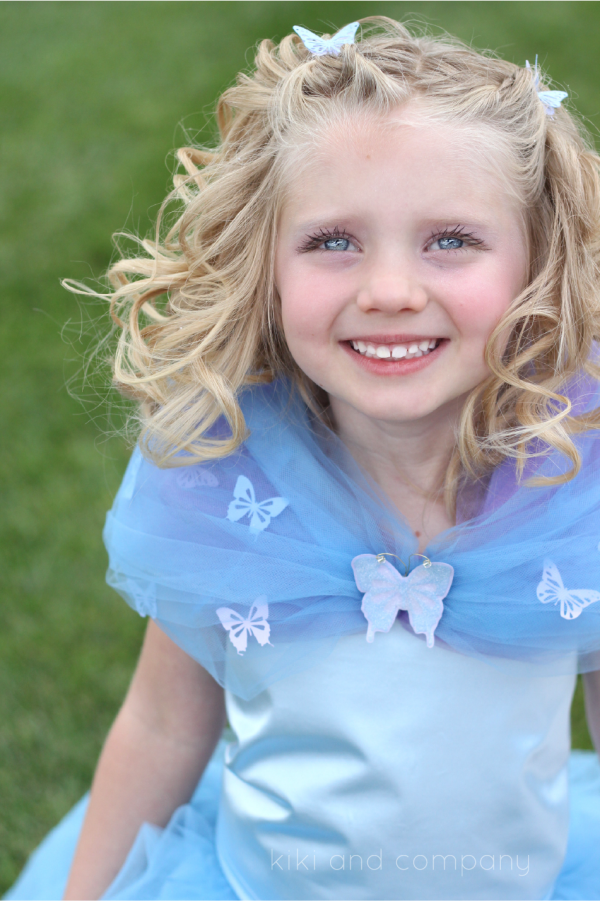 DIY Cinderella Ball Gown Dress Tutorial at kiki and company. SO cute!