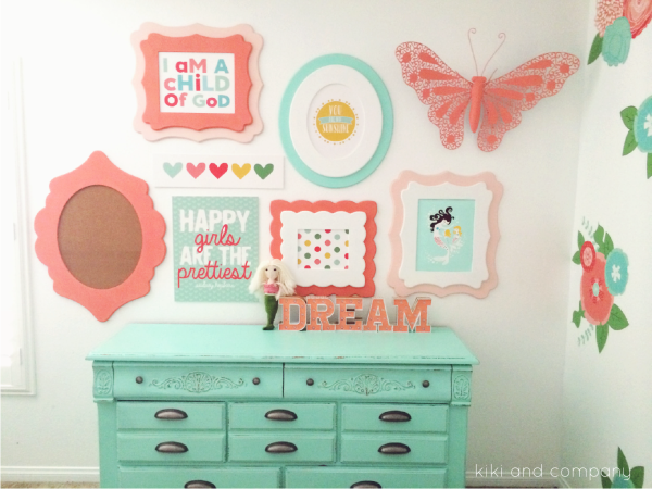 Girl's Room Makeover at Kiki and Company. 5