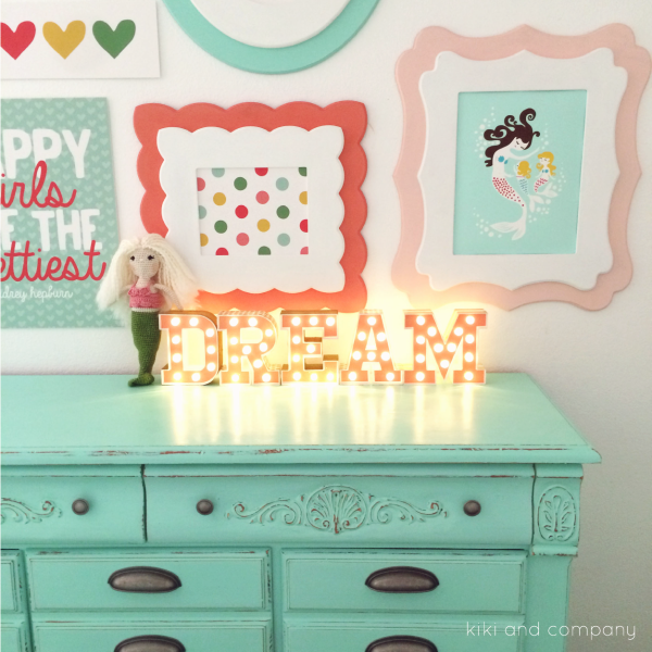 Girl's Room Makeover at Kiki and Company. 6