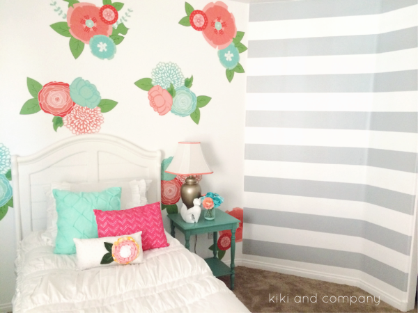 Girl's Room Makeover at Kiki and Company. 7