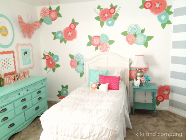 Girl's Room Makeover at Kiki and Company.2