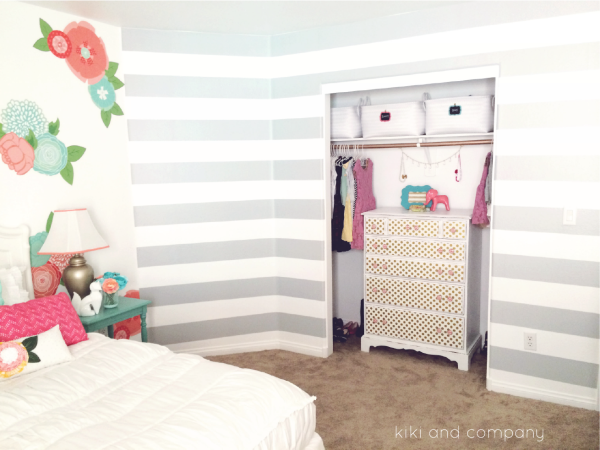 Girl's Room Makeover at Kiki and Company.3