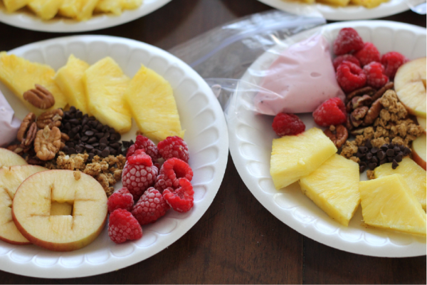 wholesome snacking with yoplait yogurt. yum!