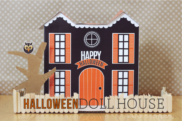 Halloween Doll House from kiki and company. LOVE!