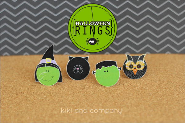 Halloween Rings from kiki and company. Love these!