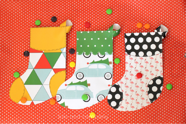 Christmas Stockings from kiki and company. Fun!