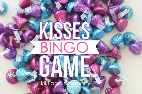 Hershey Conversation Kisses Bingo Game