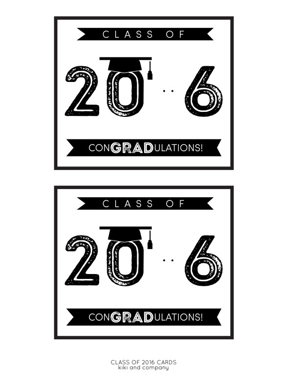 Class of 2016 Graduation Card