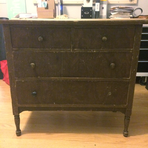 dresser before