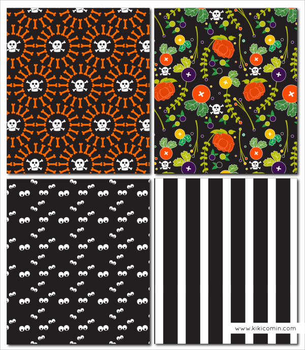 Halloween Patterns from kiki and company