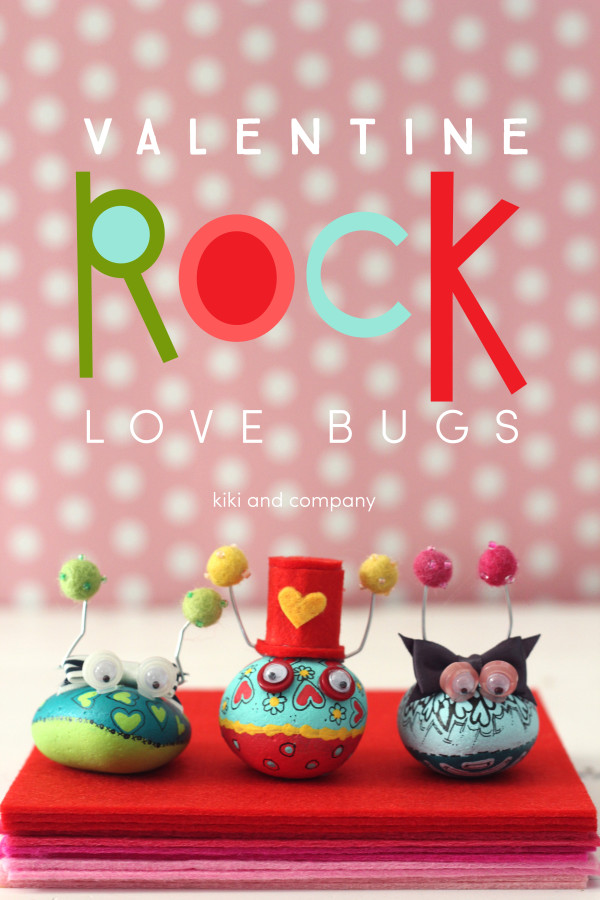 Valentine Rock Love Bugs from kiki and company