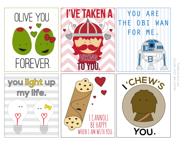 printable love notes