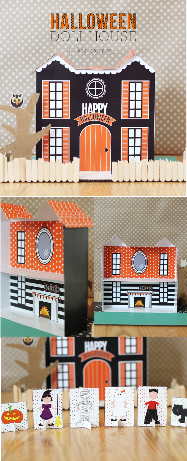 Halloween Doll House from kiki and company. super cute!